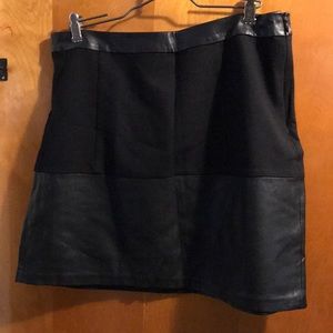 The Limited faux leather mini skirt